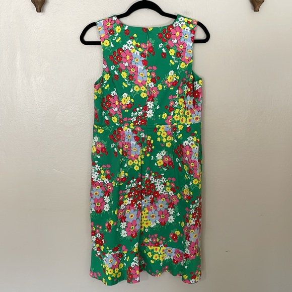 Like New Talbots Floral Dress. Size 6P - Picture 4 of 6